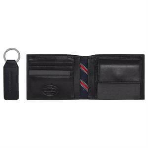 Tommy Hilfiger Flag Wallet & Key Fob Set